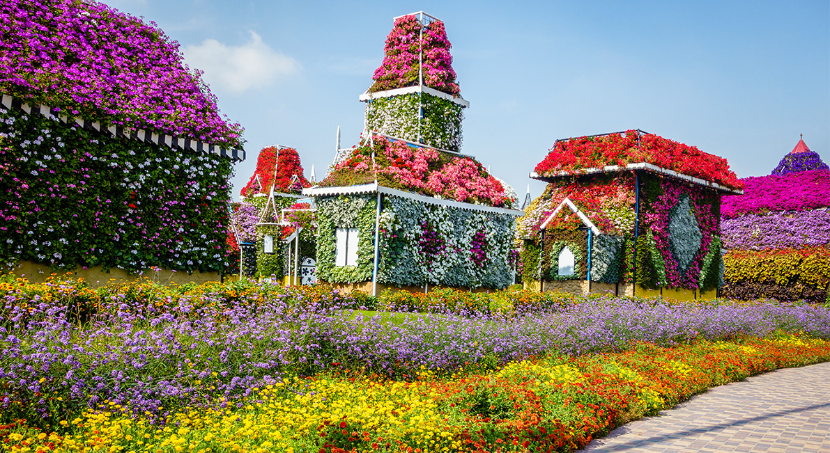 Conoce el paraíso floral sustentable más grande del mundo
